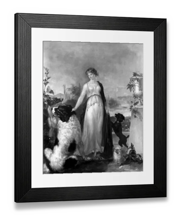 Framed Print : The Duchess of York c. 1810 by Peter Eduard Stroehling - oil on copper in The Royal Collection Framed Print : The Duchess of York c. 1810 by Peter Eduard Stroehling - oil on copper in The Royal Collection
