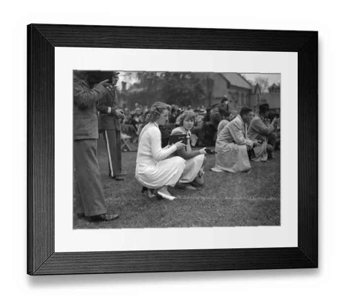 Framed Print : The Royal tour of Canada and the USA by King George VI and Queen Elizabeth, 1939