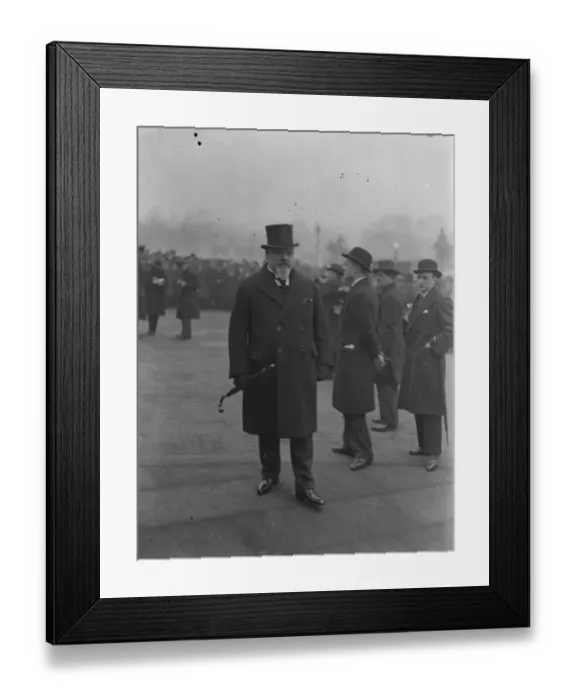 Framed Print : Former chief inspector Berrett decorated by the king. Former chief detective inspector Framed Print : Former chief inspector Berrett decorated by the king. Former chief detective inspector