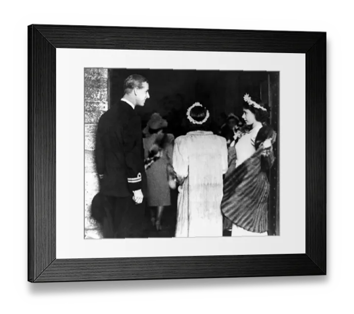 Framed Print : Duke of Edinburghs Life Filmed, 23rd September 1953 The life story of the Duke Framed Print : Duke of Edinburghs Life Filmed, 23rd September 1953 The life story of the Duke