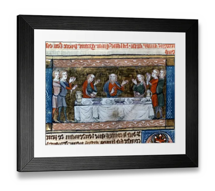 Framed Print : King Arthur on Whitsunday summons the companions of the Quest to relate their adventures Framed Print : King Arthur on Whitsunday summons the companions of the Quest to relate their adventures