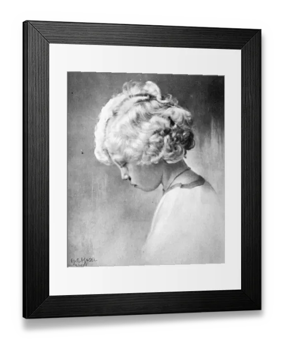 Framed Print : Stolen Royal child: Princess Marie-Gabrielle of Austria [article on front page of Framed Print : Stolen Royal child: Princess Marie-Gabrielle of Austria [article on front page of