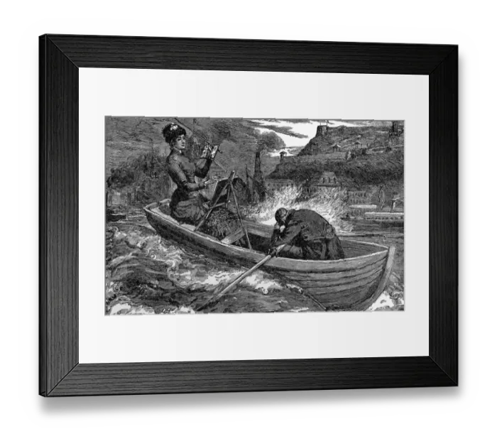 Framed Print : A Royal Artist The Princess Louise, when in Quebec, takes her studio in waiting Framed Print : A Royal Artist The Princess Louise, when in Quebec, takes her studio in waiting