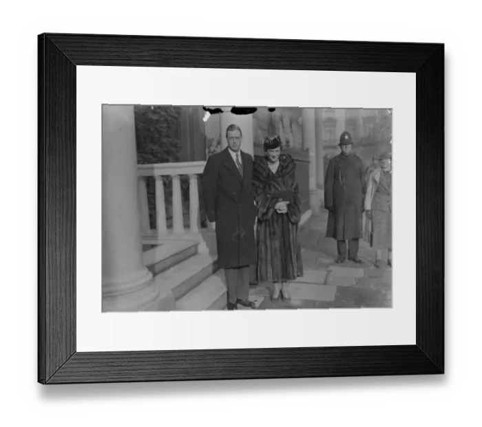Framed Print : Duchess of Kent goes out for first time since birth of baby Prince. The Duchess Framed Print : Duchess of Kent goes out for first time since birth of baby Prince. The Duchess