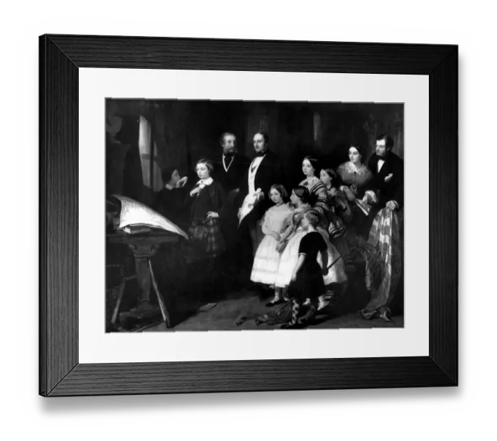 Framed Print : The 7th Earl of Cardigan relating the story of the Charge of Balaclava to the Prince Consort Framed Print : The 7th Earl of Cardigan relating the story of the Charge of Balaclava to the Prince Consort