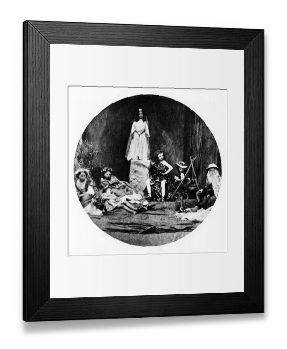 Framed Print : The Royal children in a dramatic version of extracts from James Thompsons The Seasons Framed Print : The Royal children in a dramatic version of extracts from James Thompsons The Seasons