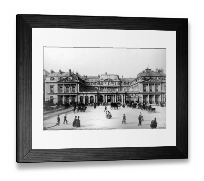 Framed Print : Paris. Le Palais Royal Framed Print : Paris. Le Palais Royal