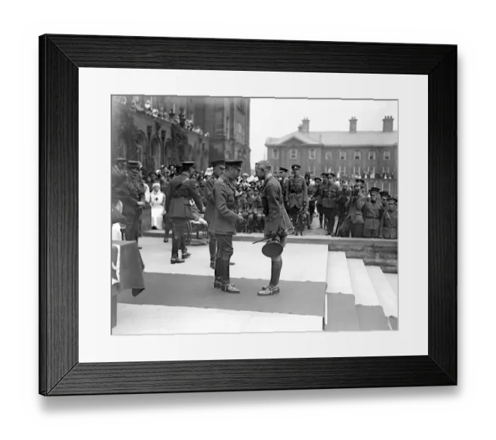 Framed Print : Royal Tour of the West Riding. 1 June 1918 Framed Print : Royal Tour of the West Riding. 1 June 1918