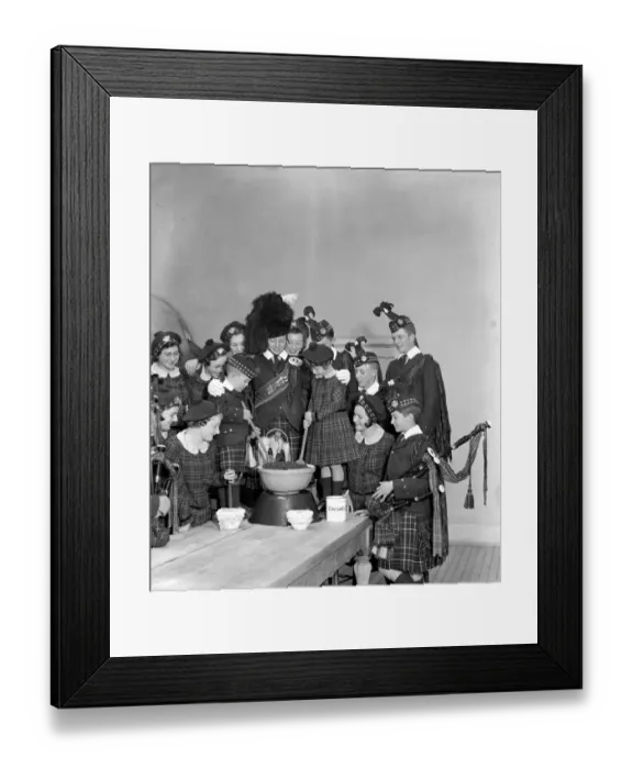 Framed Print : Christmas prepartations at the Royal Caledonian Schools, Bushey, mixing pudding. 15 Framed Print : Christmas prepartations at the Royal Caledonian Schools, Bushey, mixing pudding. 15