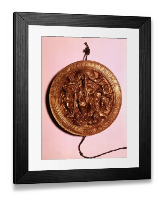 Framed Print : The Royal Seal of Francis I