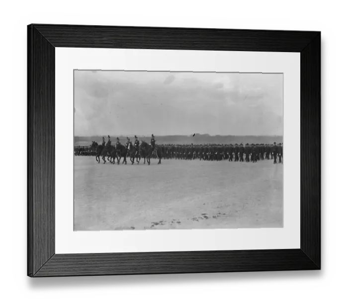 Framed Print : Royal Review at Vincennes Visit of King George V to France Framed Print : Royal Review at Vincennes Visit of King George V to France