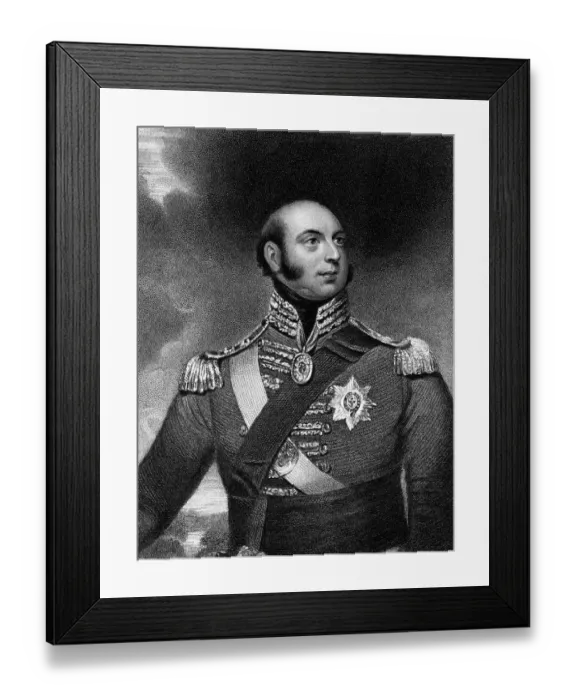 Framed Print : Prince Edward Augustus, Duke of Kent & Strathearn ( 2 November 1767 - 23 January