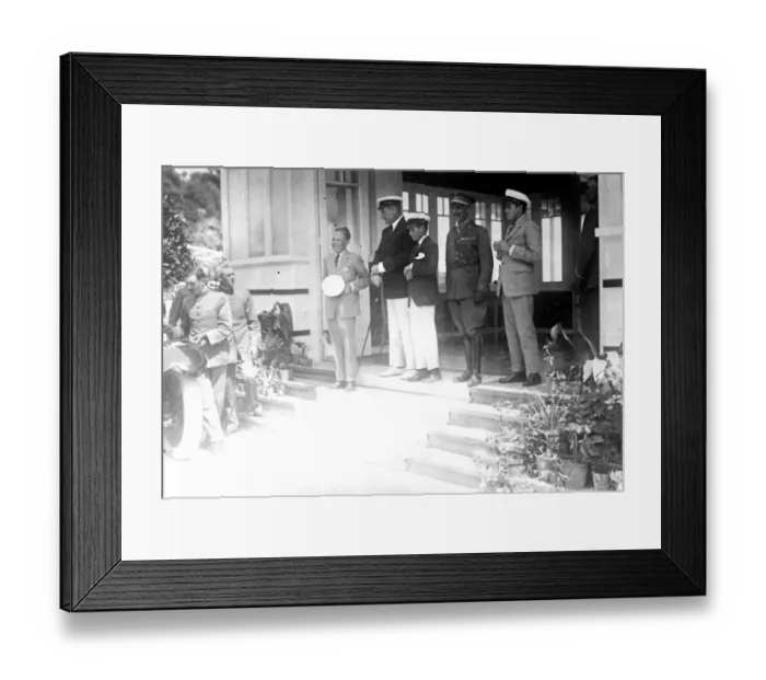 Framed Print : The members of the Spanish Royal Family have been spending their summer holiday Framed Print : The members of the Spanish Royal Family have been spending their summer holiday