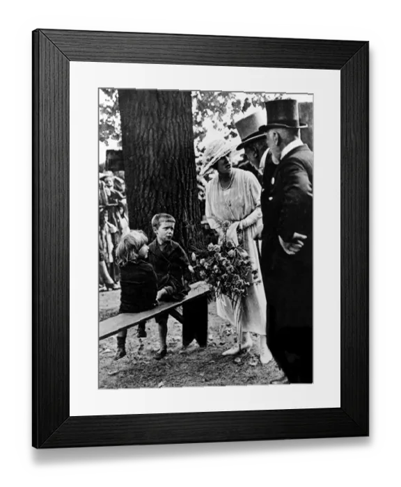 Framed Print : Princess Mary, the Princess Royal, in Victoria Park. Picture taken in 1921 but did Framed Print : Princess Mary, the Princess Royal, in Victoria Park. Picture taken in 1921 but did