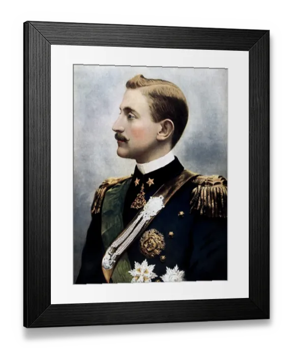 Framed Print : His Royal Highness The Duke Of Aosta Framed Print : His Royal Highness The Duke Of Aosta