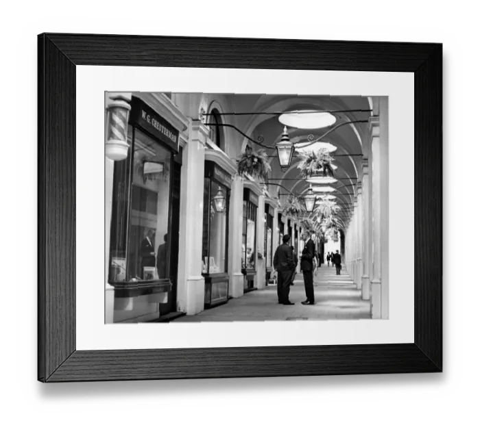 Framed Print : Royal Opera Arcade. The Royal Opera Arcade in Pall Mall, is Londons oldest Framed Print : Royal Opera Arcade. The Royal Opera Arcade in Pall Mall, is Londons oldest