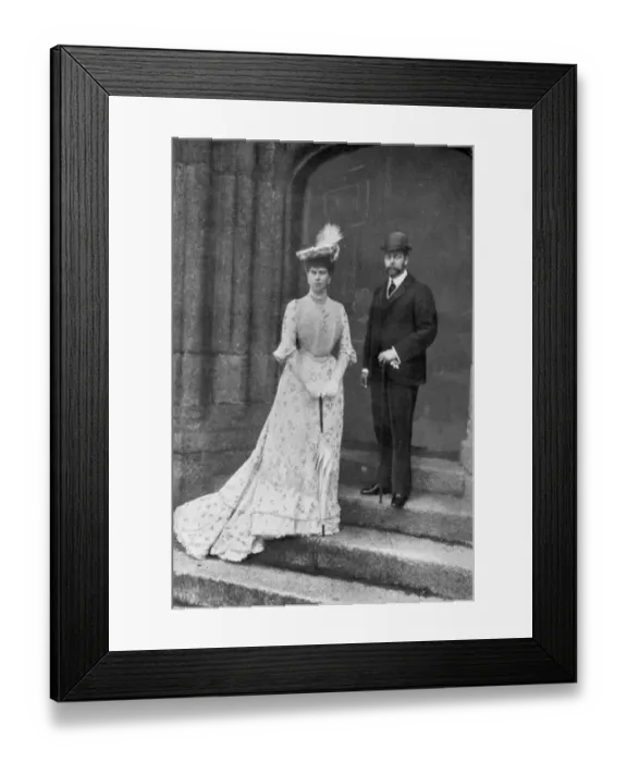 Framed Print : Royal Highnesses The Prince and Princess of Wales Framed Print : Royal Highnesses The Prince and Princess of Wales