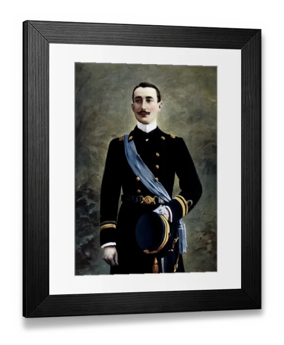 Framed Print : His Royal Highness The Duke Of The Abruzzi