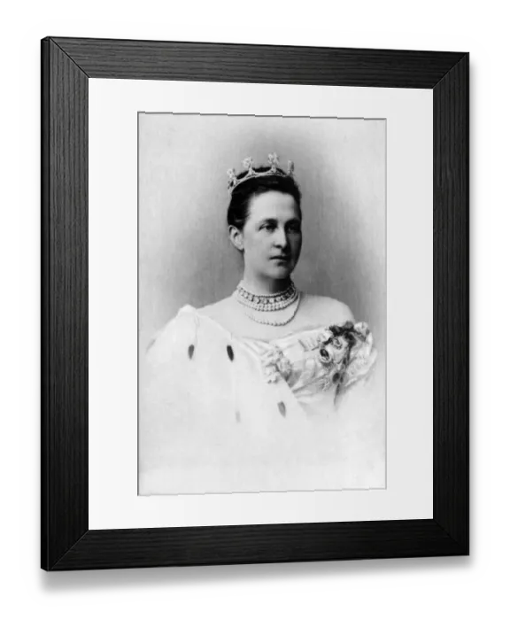 Framed Print : Olga Reine des Hellines 1851-1956 - Born in Russia, the niece of Czar Alexander II Framed Print : Olga Reine des Hellines 1851-1956 - Born in Russia, the niece of Czar Alexander II
