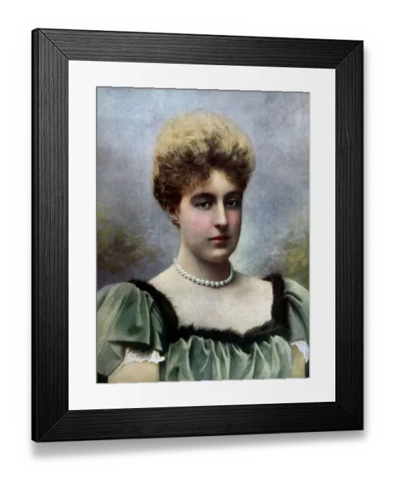 Framed Print : Her Royal Highness The Duchess Of Aosta Framed Print : Her Royal Highness The Duchess Of Aosta