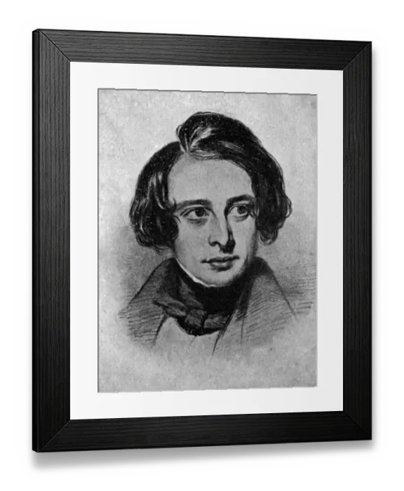 Framed Print : Charles John Huffam Dickens, FRSA ( 7 February 1812 - 9 June 1870 ), pen-name Boz