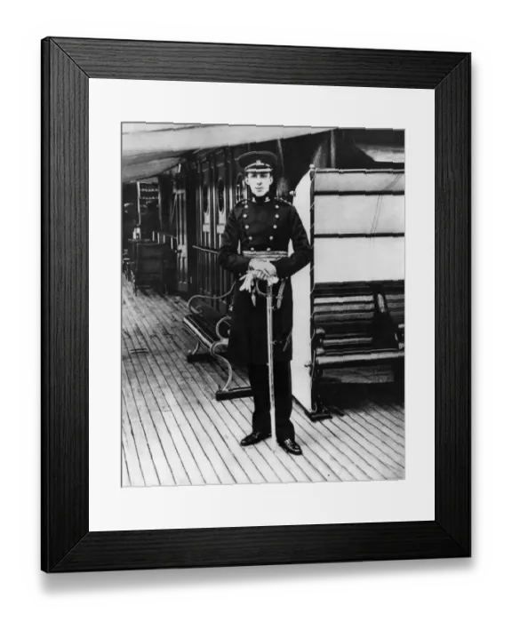 Framed Print : The King of Spain Alphonso XIII probably on board Giralda, Spanish Royal Yacht Framed Print : The King of Spain Alphonso XIII probably on board Giralda, Spanish Royal Yacht