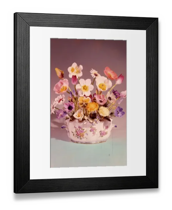 Framed Print : Royal Worcester Ornaments Flowers Framed Print : Royal Worcester Ornaments Flowers