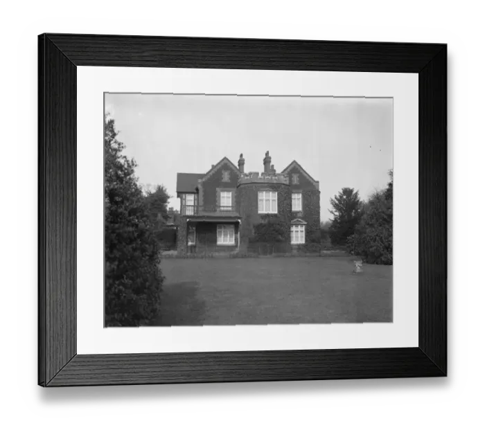 Framed Print : Appleton House, Sandringham, Norfolk, on the Royal estate. 2 March 1929 Framed Print : Appleton House, Sandringham, Norfolk, on the Royal estate. 2 March 1929