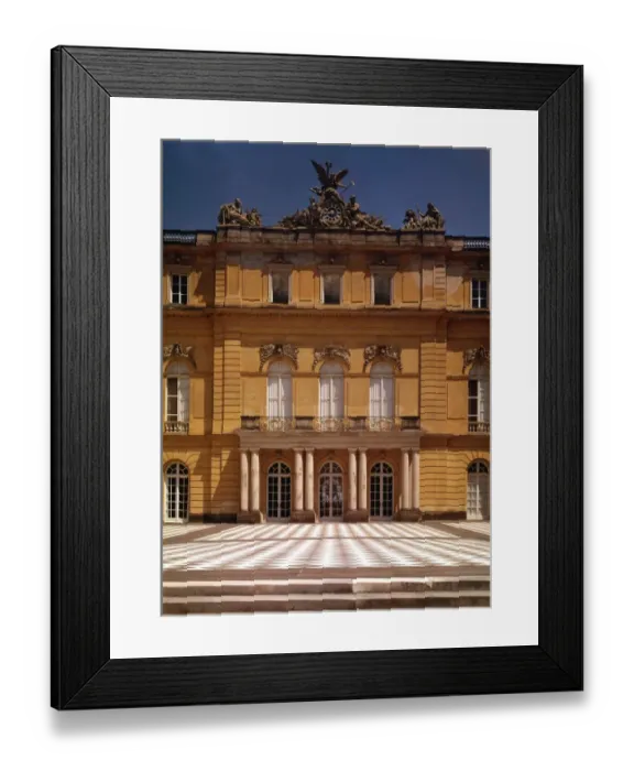 Framed Print : Marble Court Herrenchiemsee - Herrenchiemsee is a complex of royal buildings on the Herreninsel Framed Print : Marble Court Herrenchiemsee - Herrenchiemsee is a complex of royal buildings on the Herreninsel