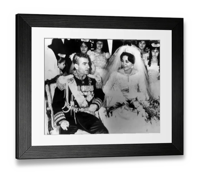 Framed Print : There was great rejoicing in Teheran when the Shah of Persia married beautiful 21 Framed Print : There was great rejoicing in Teheran when the Shah of Persia married beautiful 21