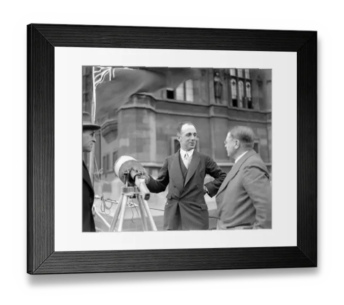 Framed Print : MPs inspect Lifeboats at the House of Commons, London. Viscount Curzon, MP Framed Print : MPs inspect Lifeboats at the House of Commons, London. Viscount Curzon, MP
