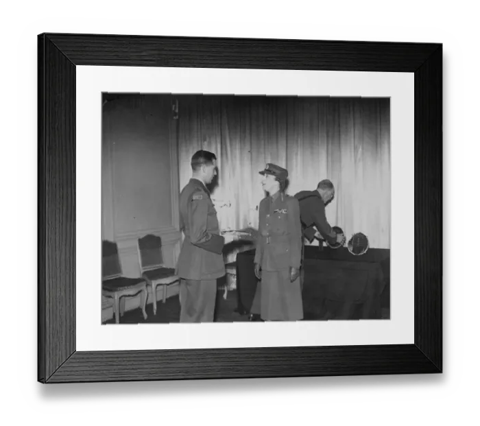 Framed Print : Presentation by the Princess Royal. H R H the Princess Royal went this afternoon Framed Print : Presentation by the Princess Royal. H R H the Princess Royal went this afternoon