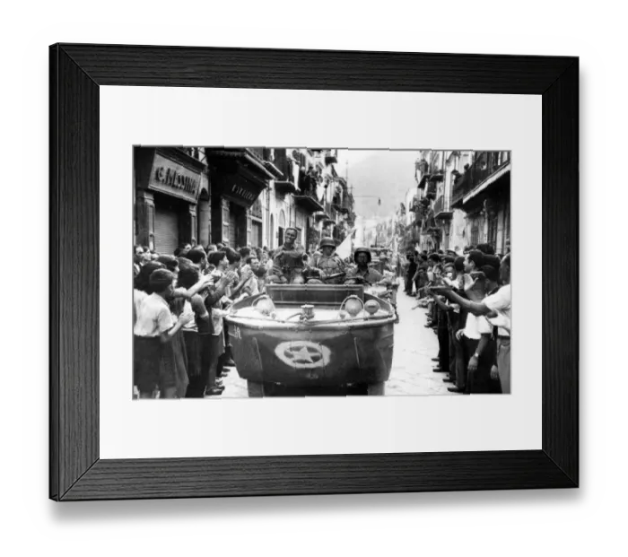 Framed Print : The surrender of Palermo When Major Gen Guiseppe Molinero surrendered the city of Palermo Framed Print : The surrender of Palermo When Major Gen Guiseppe Molinero surrendered the city of Palermo