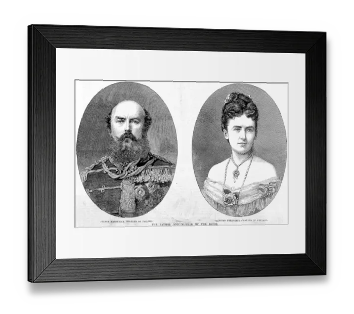 Framed Print : The marriage of His Royal Highness the Duke of Connaught to Her Royal Highness Princess Framed Print : The marriage of His Royal Highness the Duke of Connaught to Her Royal Highness Princess