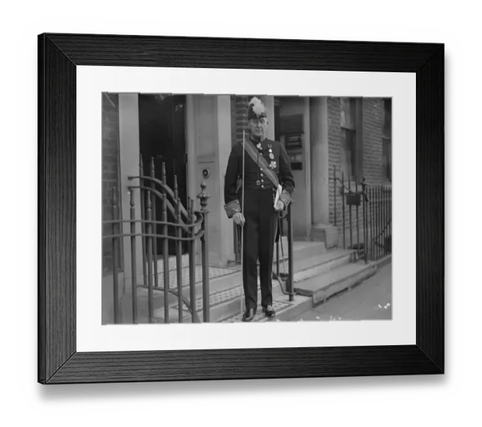 Framed Print : Sir George Penny, Treasurer of the Kings Household, leaving for the House of Framed Print : Sir George Penny, Treasurer of the Kings Household, leaving for the House of