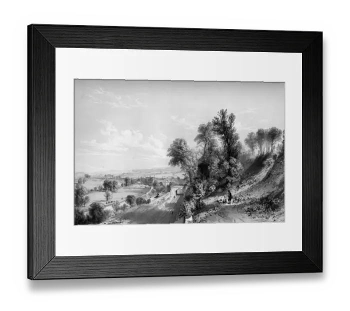 Framed Print : Twerton near Bath Framed Print : Twerton near Bath