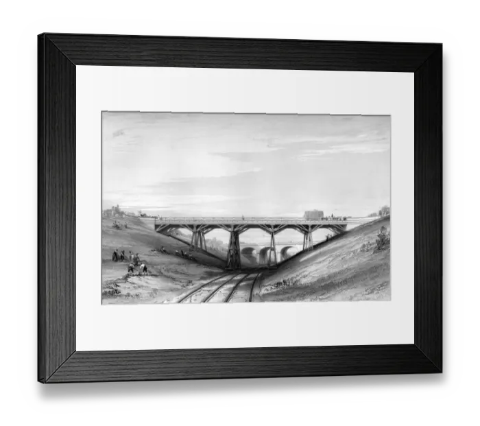 Framed Print : Sonning Cutting Framed Print : Sonning Cutting