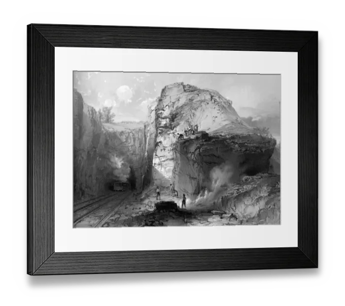 Framed Print : East Entrance to Long Tunnel, Foxs Wood Framed Print : East Entrance to Long Tunnel, Foxs Wood
