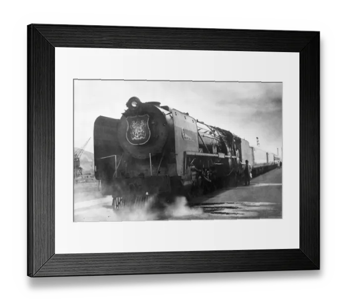 Framed Print : Three locomotive used for the Royal Tour South Africa Framed Print : Three locomotive used for the Royal Tour South Africa