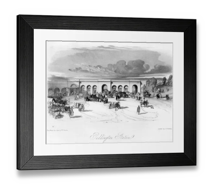 Framed Print : Paddington Station Framed Print : Paddington Station