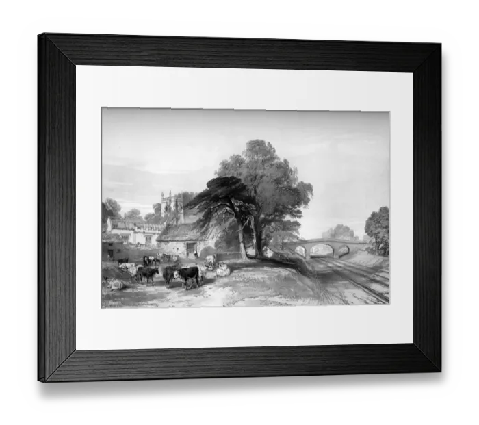 Framed Print : Bath Hampton Framed Print : Bath Hampton