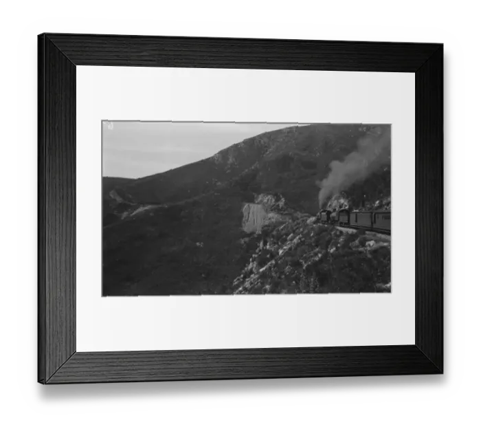 Framed Print : South Africa steam train through the Mountain Pass Framed Print : South Africa steam train through the Mountain Pass