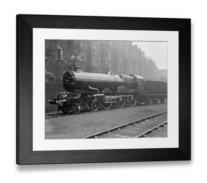 Framed Print : The New Great Western Railway Engine King George V. 29 June 1927