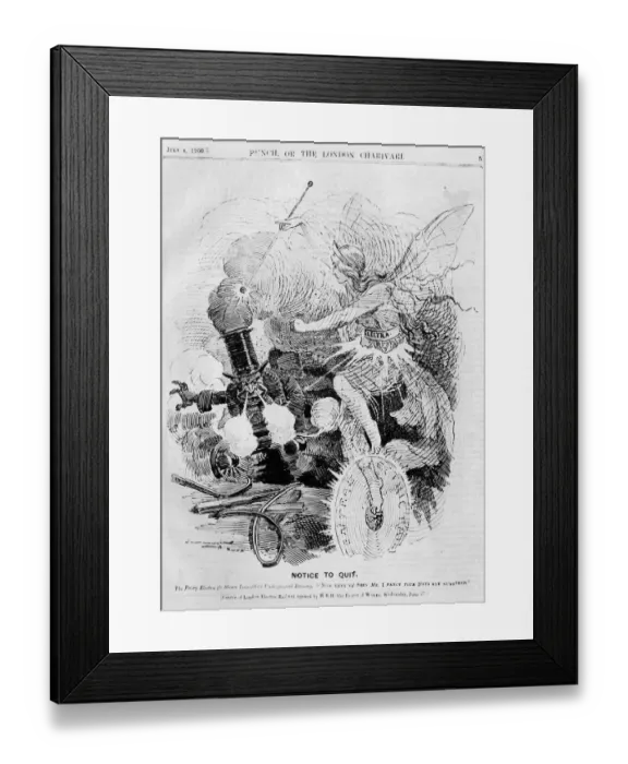 Framed Print : NOTICE TO QUIT The Fairy Electra (to Steam Locomotive Underground Demon ). Now they e seen me Framed Print : NOTICE TO QUIT The Fairy Electra (to Steam Locomotive Underground Demon ). Now they e seen me