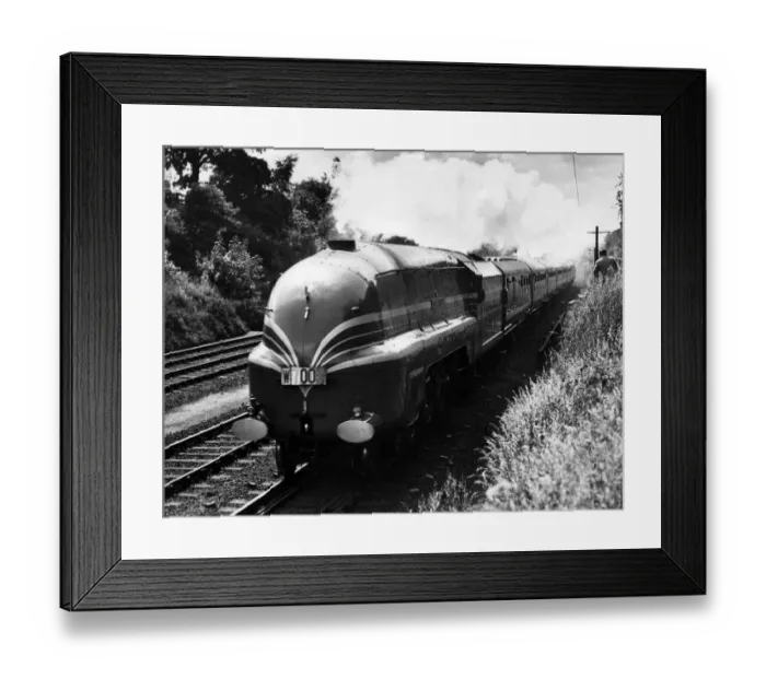 Framed Print : Coronation Scot at speed 1937 Framed Print : Coronation Scot at speed 1937