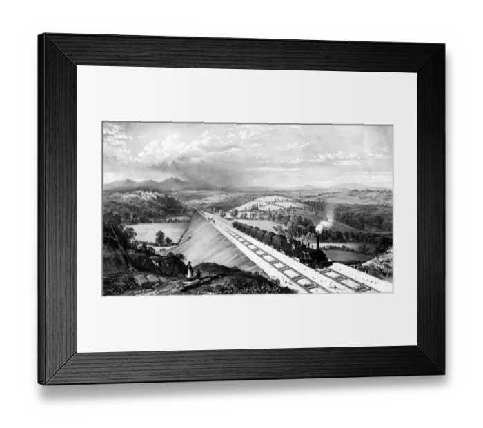 Framed Print : The Lickey inclined plane Birmingham and Gloucester railway The Philadelphia Engine Framed Print : The Lickey inclined plane Birmingham and Gloucester railway The Philadelphia Engine