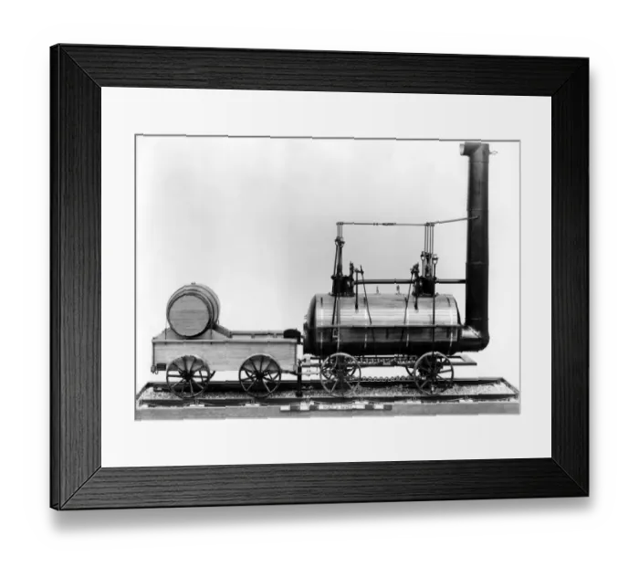 Framed Print : Model of Stephensons Killingworth locomotive 1815-1820 (right side) ? TopFoto Framed Print : Model of Stephensons Killingworth locomotive 1815-1820 (right side) ? TopFoto