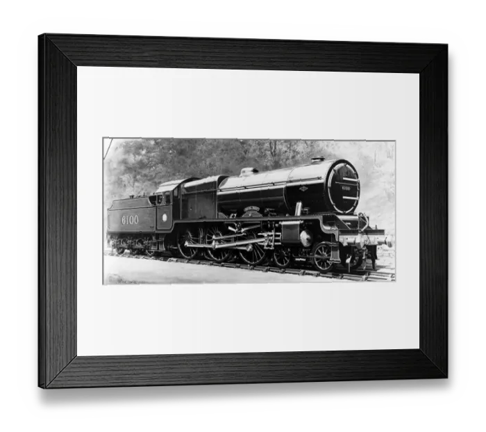 Framed Print : Express Passenger Locomotive Royal Scot 1927