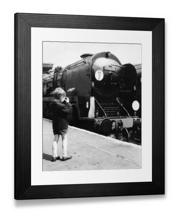 Framed Print : Two Farewell to Steam trains were run by Briitsh Raill to mark the end of the steam Framed Print : Two Farewell to Steam trains were run by Briitsh Raill to mark the end of the steam