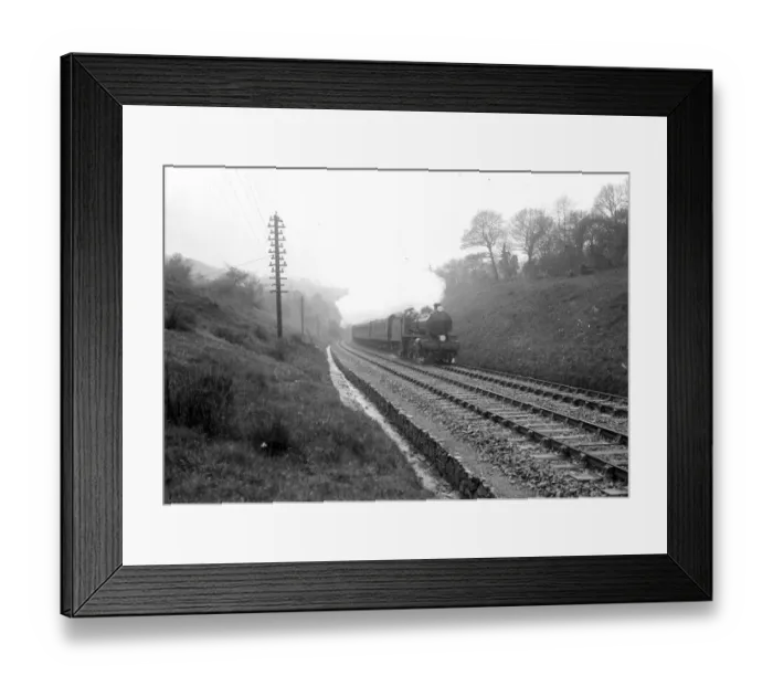 Framed Print : The Atlantic Coast Express in South Devon